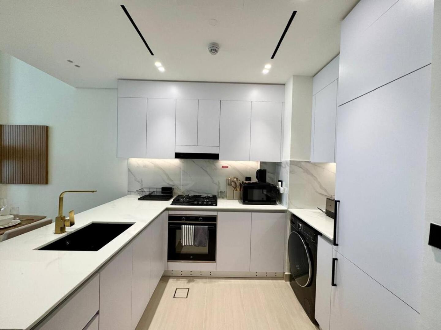 Modern 1-bedroom Haven With Soothing Interiors Apartment